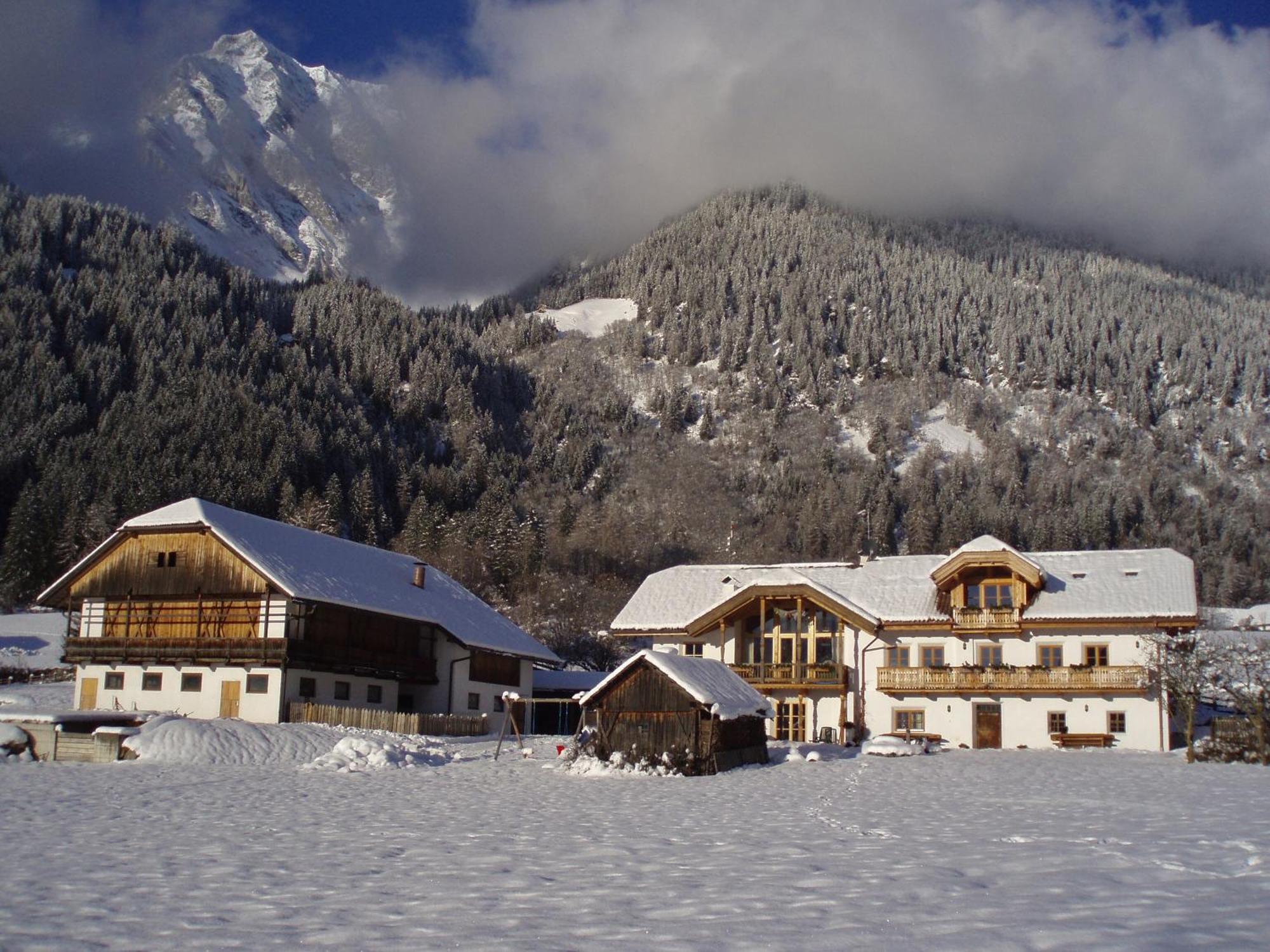 Mitterbruggehof Apt Silberdistel Anterselva di Mezzo Esterno foto
