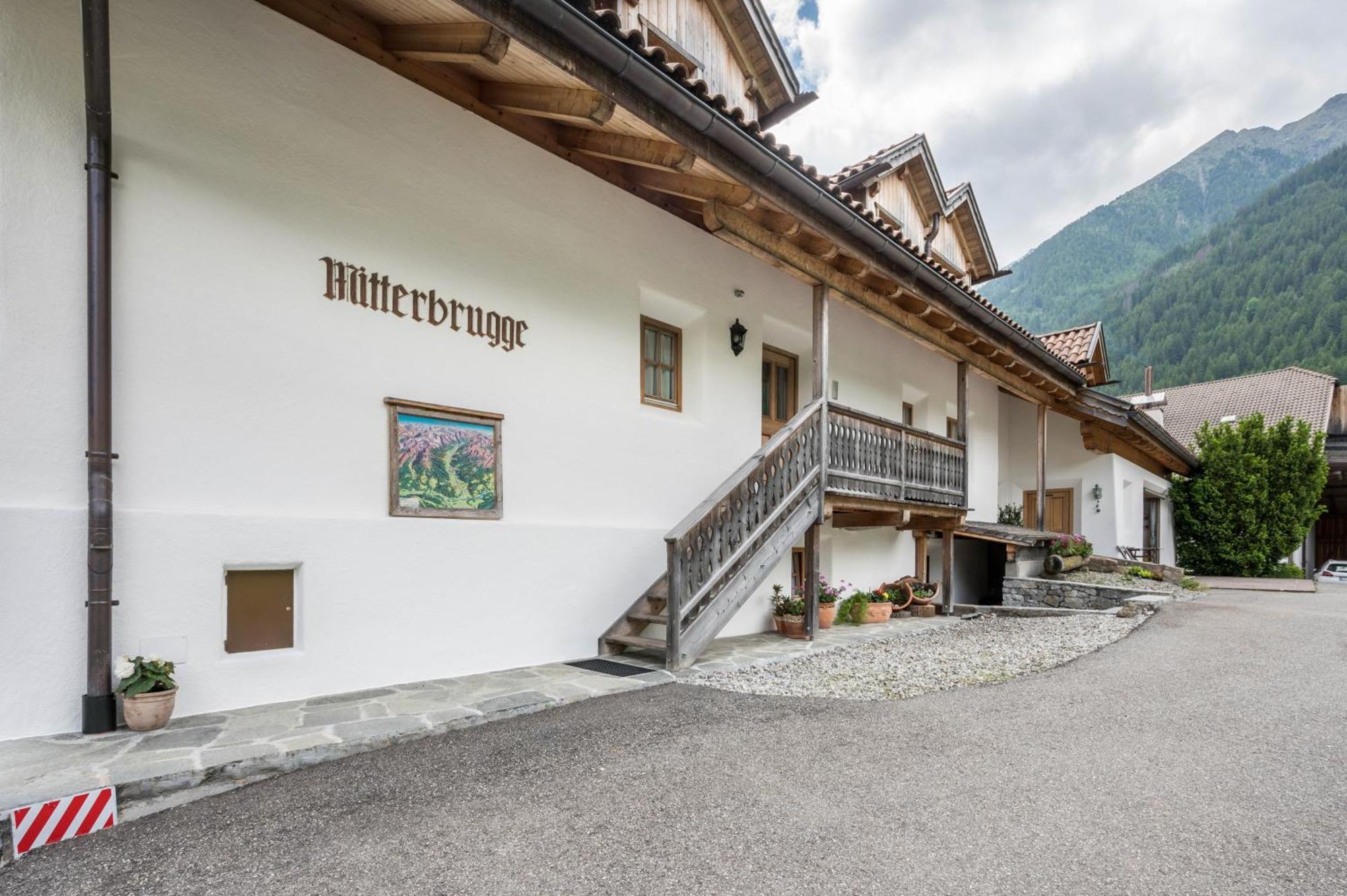 Mitterbruggehof Apt Silberdistel Anterselva di Mezzo Esterno foto